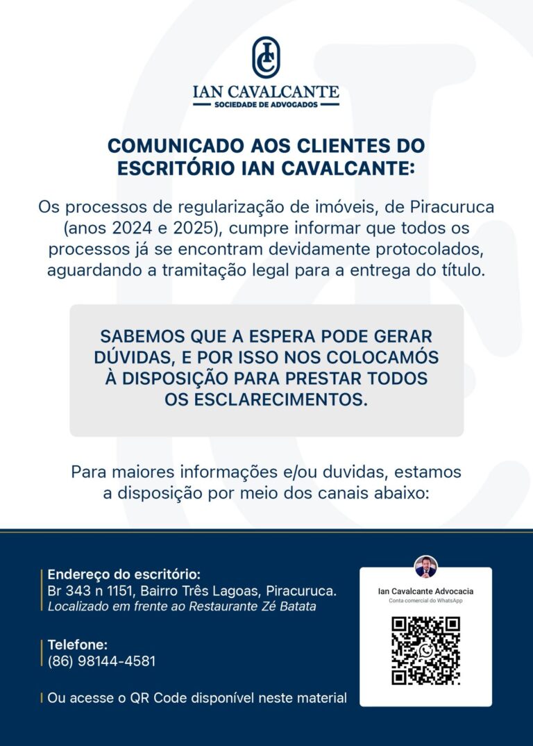Aviso Piracuruca